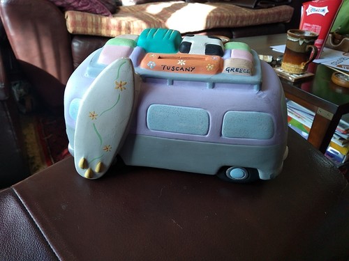 Campervan ceramic cornish - vw,