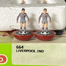 ⚽️ Subbuteo LW Team - Liverpool 2nd Grey Kit Ref 664 Players Perfect ?