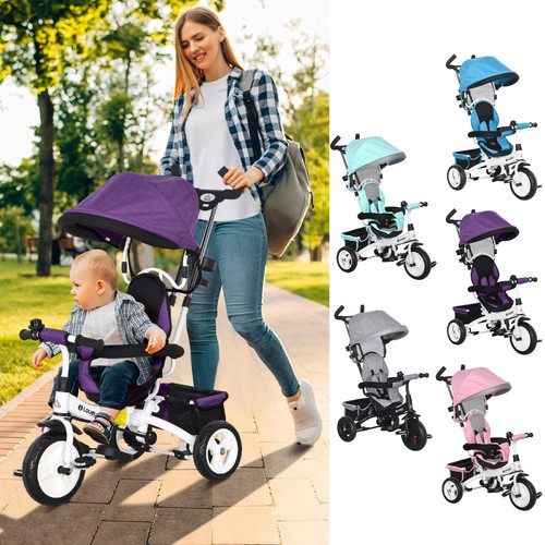 Kids trike push - push, w/