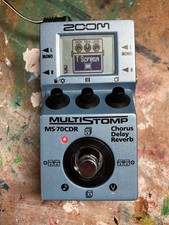 Zoom MS-70CDR effects pedal