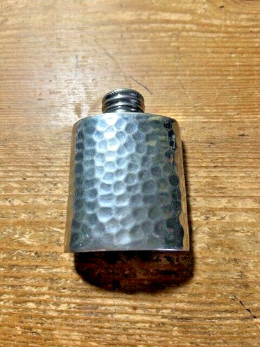 Sheffield pewter hip flask - hip,