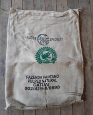 10 x Coffee Sacks - JUTE HESSIAN BURLAP DECORATIVE - Crafts Design Gardening