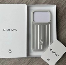 RIMOWA Case For iPhone 17 Pro Max Silver Aluminum Cover Phone Case