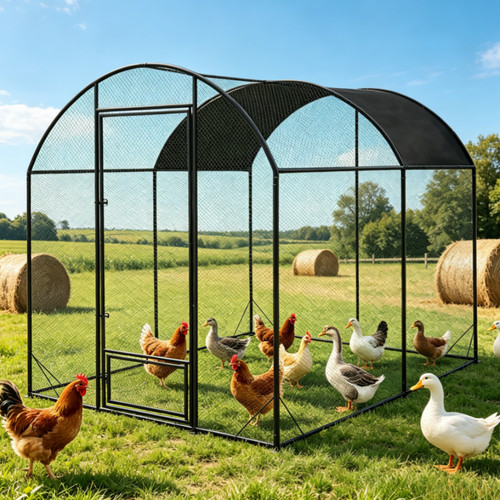 Xxl chicken coop galvanized - xxl,