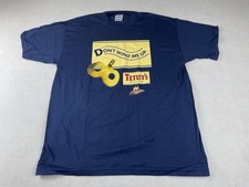 Vintage 90s Tetley’s Bitter T-shirt Size XL Beer Screen Stars Deadstock