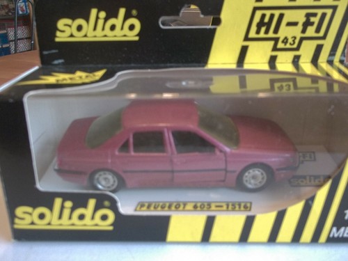 Solido 1516 peugeot 605 - 1516,