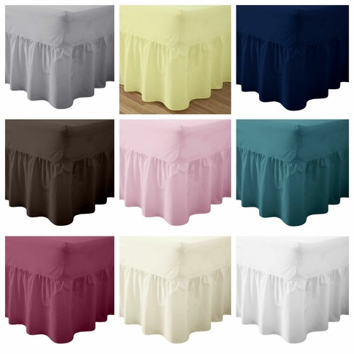 Plain dyed pollycotton fitted - plain,
