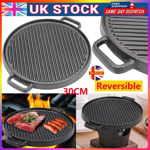 Cast iron griddle hot - iron, plate