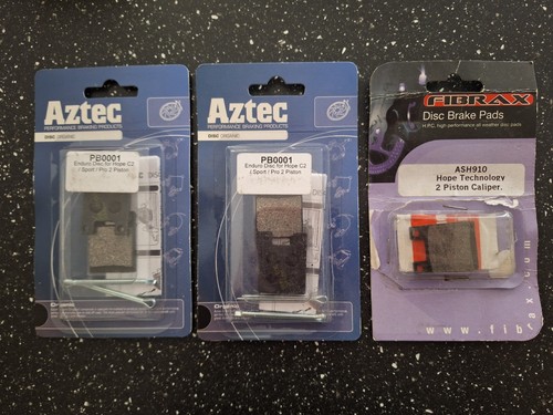 New pair aztec organic - 2x, disc