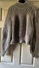 H&M Grey Chunky Knit Jumper