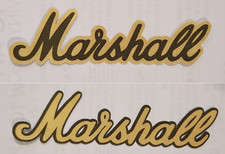 NEW Marshall Amps Logo Premium Vinyl Decal Amplifier JVM210 JVM205 Combo Sticker