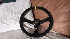 OMP Yellow Deep Dish Steering
