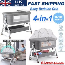 4in1 Baby Bedside Crib Sleeper