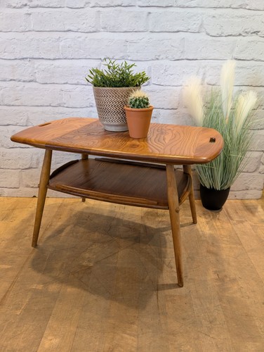 Mid century ercol blue - ercol, label