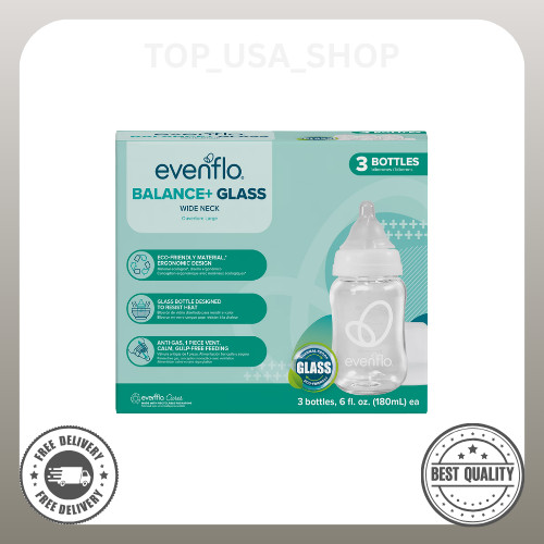 Evenflo balance wide neck - +,