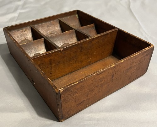 Antique wooden cash - wooden, register