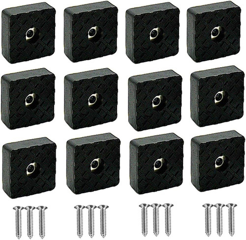 Pack rubber feet - 12, leg