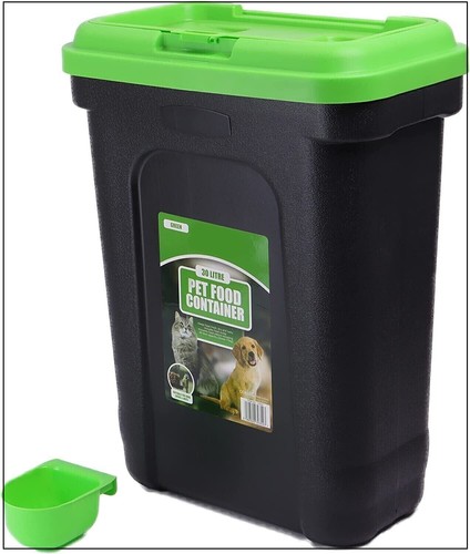 Pet food storage 30l container - 30l,