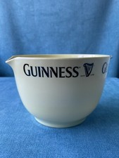 RARE GUINNESS Melamine Large Mixing Bowl / Jug With Handle / Yellow 12cm X 18cm