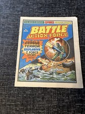 Battle Action Force Comic - 25 August 1984 with 4 page Shoot Magazine Flyer