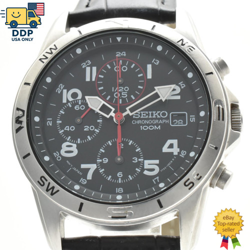 Seiko 7t92 0dx0 chronograph - seiko, 7t92-0dx0