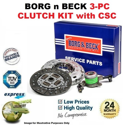 Borgnbeck 3pc clutch - borgnbeck, with