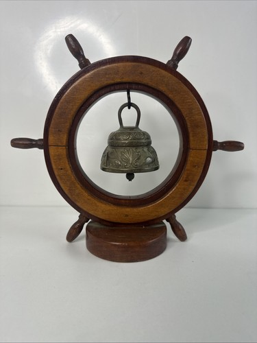 Ships bell wheel - bell,