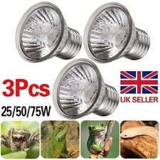 3Pcs Reptile Light Bulb Uv Heat Lamp Uvb+Uva Tortoise Turtle Calcium Supplement