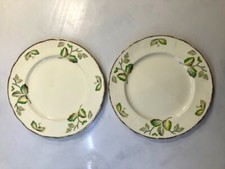 2 X Vintage Alfred Meakin Royal Marigold Greenways 9" plates