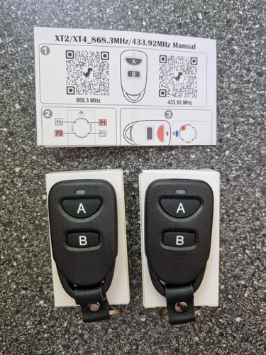 Pack remote for faac - 2-pack,