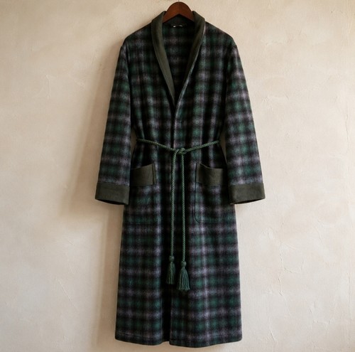 Onkaparinga wool dressing gown - wool,
