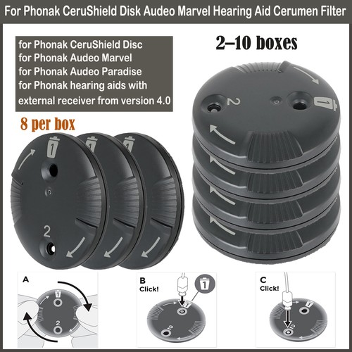 Cerumen filters for phonak - cerumen,