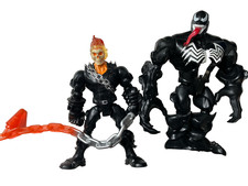 Hasbro Super Hero Mashers Figure Venom and Ghostrider Figure