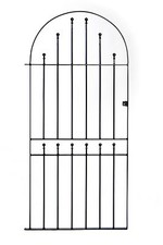 Metal Arched Garden Side Gate to fit 3ft(915mm) gap x 6ft2(1880mm) high SBT8