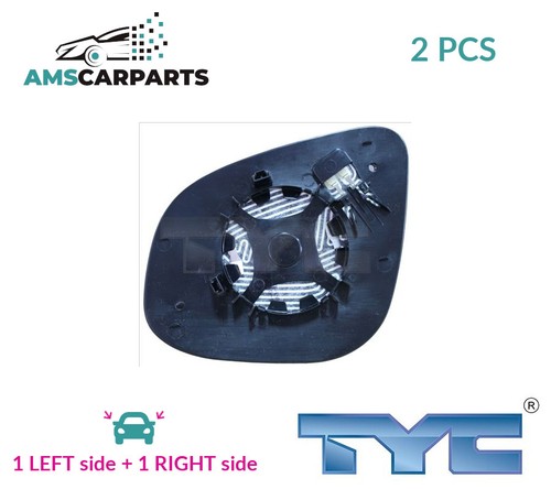Rear view mirror glass pair - mirror,