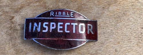 Ribble inspector bus - ribble, enamel