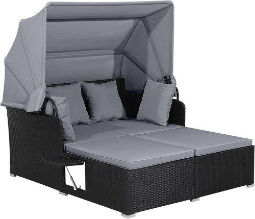 Garden rattan daybed patio 2 - daybed,,