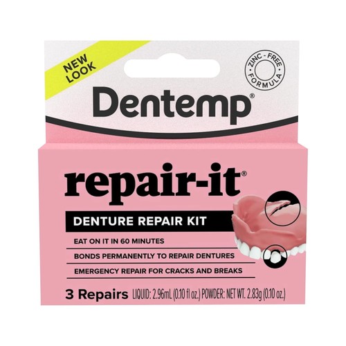 Dentemp repair denture - dentemp, repair-it
