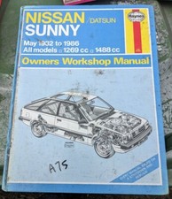 Haynes workshop manual Nissan