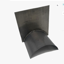 Half Round roofing lead Saddle For Step flashing Ridge Abutment Saddle Inc VAT