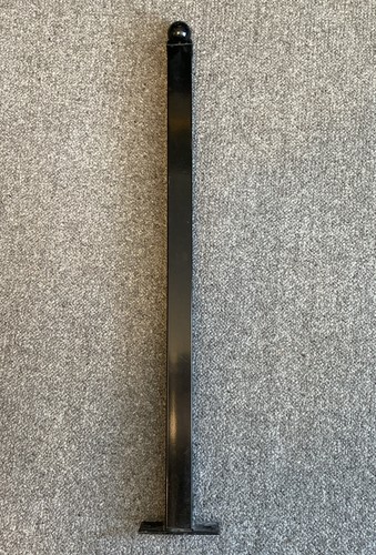 Metal post ball - top, down