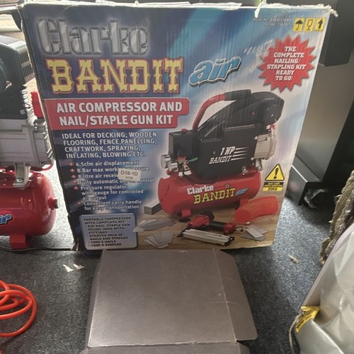 Clarke bandit air 1hp bar - clarke, 8
