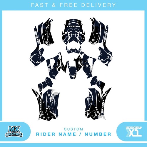 Quads graphics kit yamaha - kit,