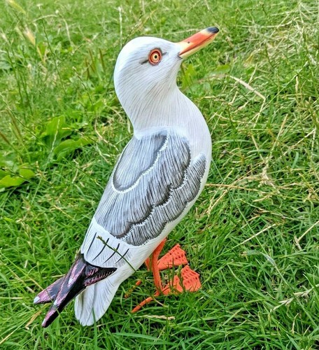 Hand carved wooden painted - carved,