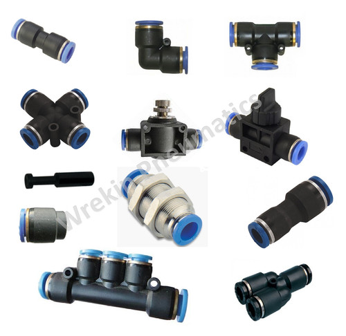 Pneumatic push fittings - fittings, air