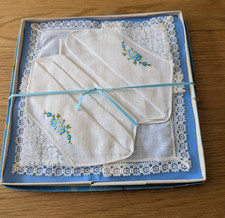 Embroidered and Lace Set of