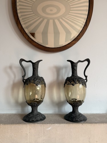 Pair antique art nouveau - art,