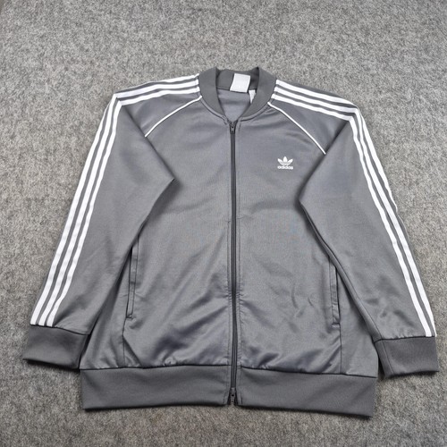Adidas jacket mens - 2xl, grey