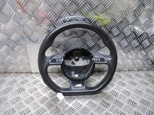 2014 AUDI A3 S-LINE 8V 1.6TDI MK3 5DRS HATCH FLAT BOTTOM STEERING WHEEL REF11961
