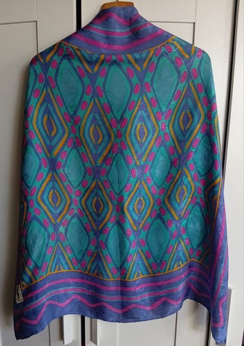 Ysl silk scarf - ysl, abstract